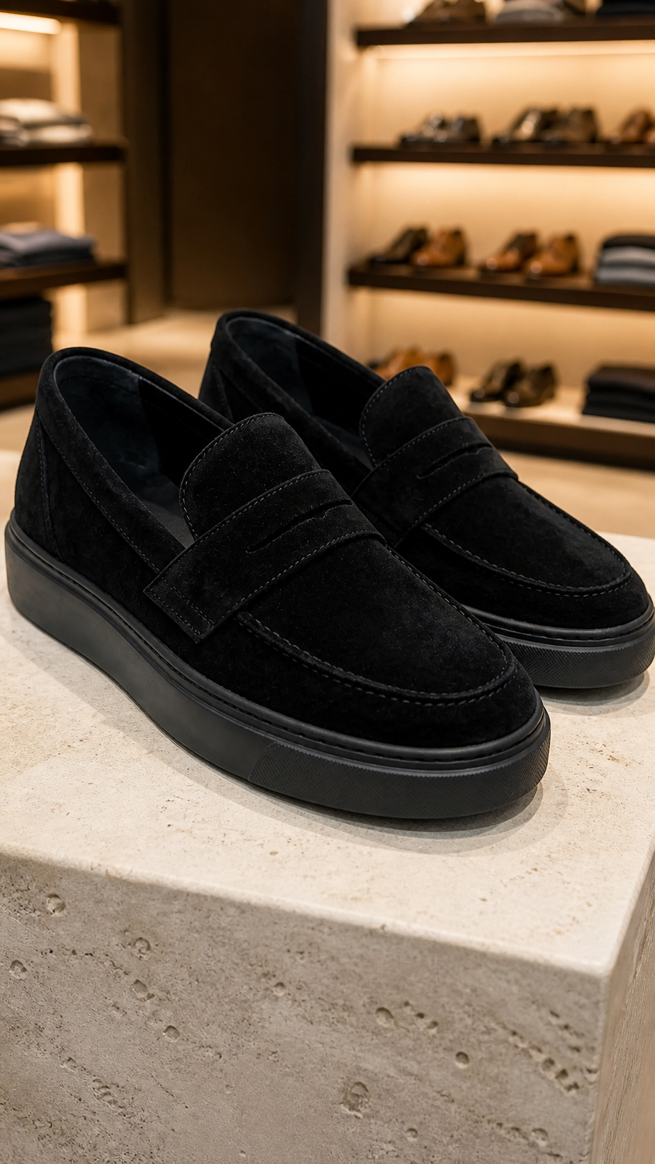 Taormina nero esposto in boutique