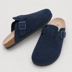 Suede Clogs — Verona
