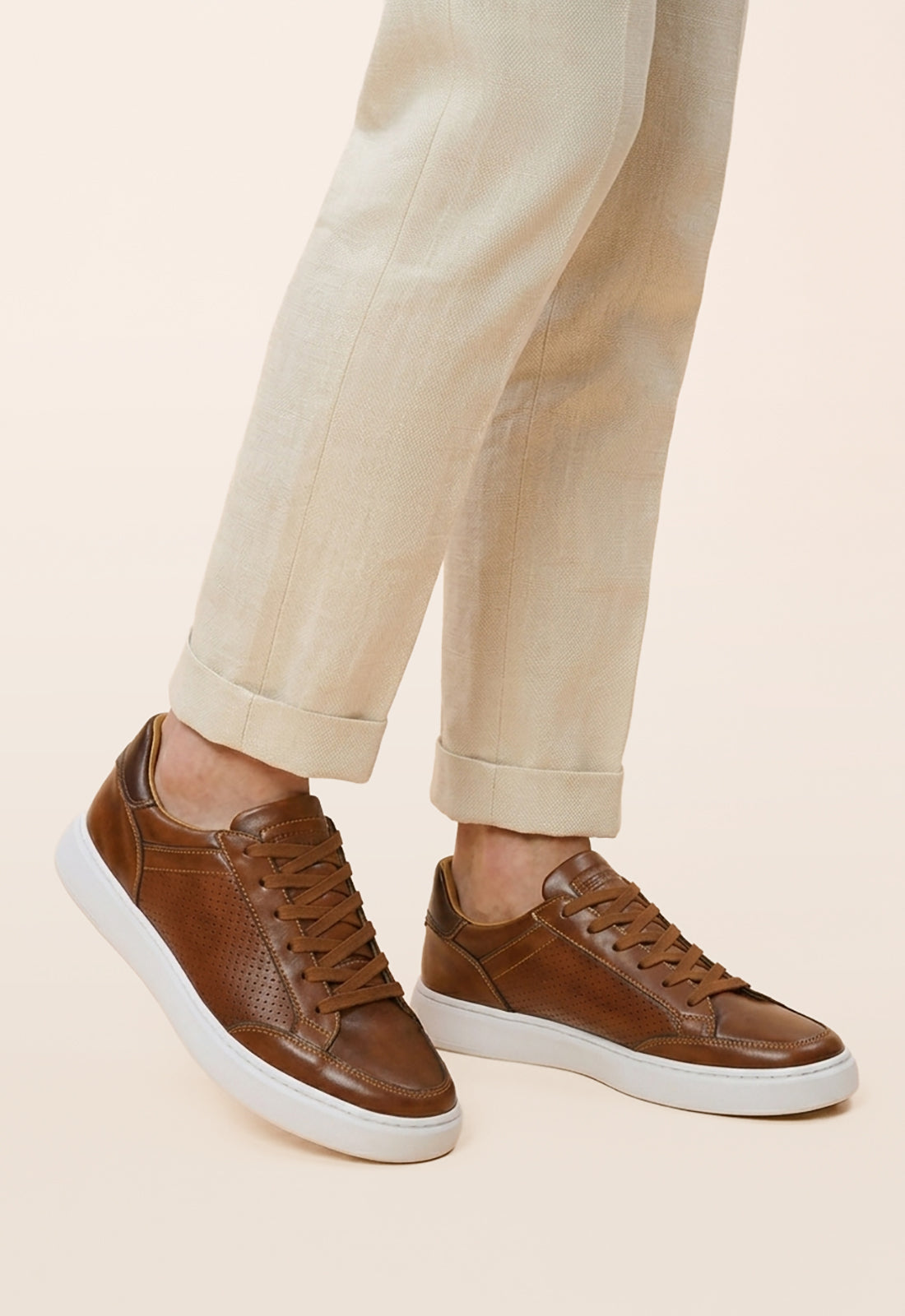 Men's Leather Sneakers — Milano