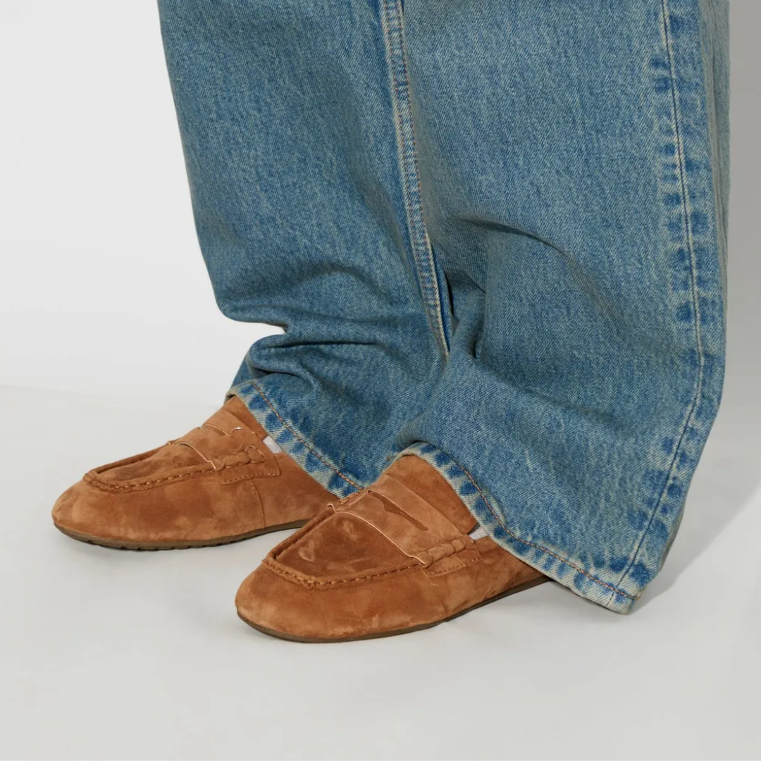 Suede Loafers