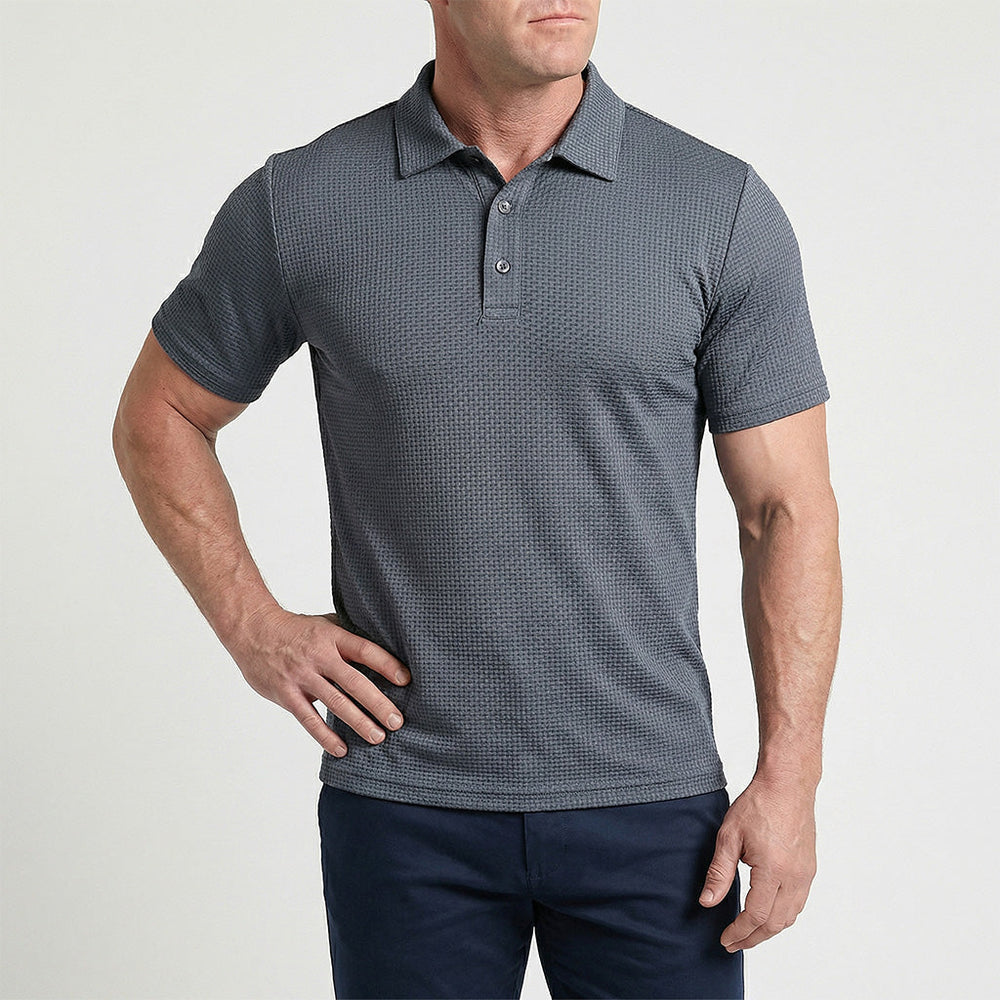 Man wearing Bellaro Capri Polo