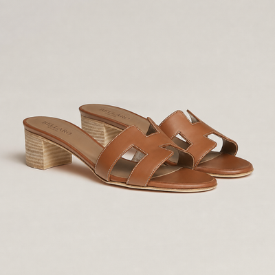 Bellaro Santorini sandals in brown leather