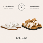 Santorini Sandals + Mykonos Sandals — Buy 1, Get 1 Free