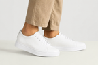 Ostuni — Sneakers Rialzate 6 Cm Bianche Da Uomo