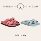Santorini Sandals + Mykonos Sandals — Buy 1, Get 1 Free