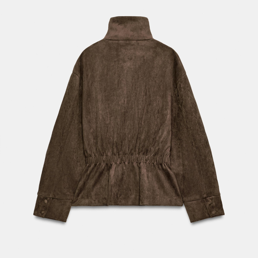 Kensington Suede Belted Jacket