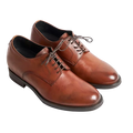 Maddalena — Scarpe Eleganti Rialzate 7 Cm Marroni Da Uomo