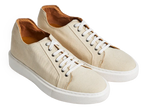 Amalfi — Sneakers Rialzate 6 Cm Beige Da Uomo