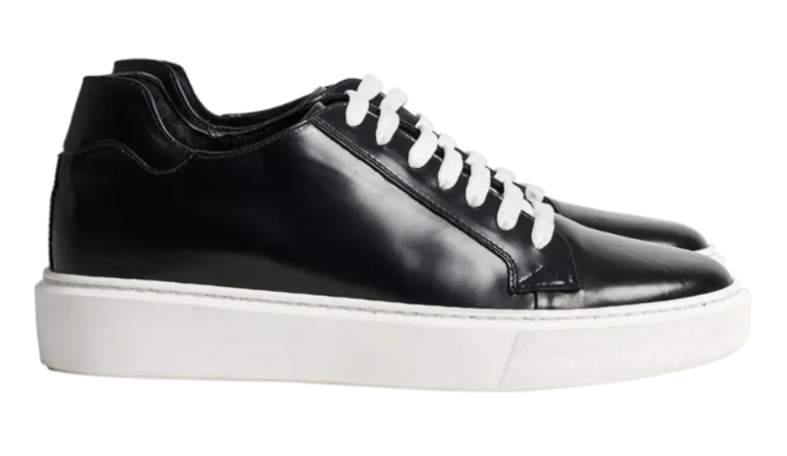 Altamura — Sneakers Rialzate 6 Cm Nere Da Uomo