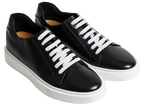 Altamura — Sneakers Rialzate 6 Cm Nere Da Uomo