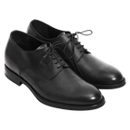Maddalena — Scarpe Eleganti Rialzate 7 Cm Nere Da Uomo