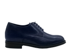 Maddalena — Scarpe Eleganti Rialzate 7 Cm Blu Da Uomo