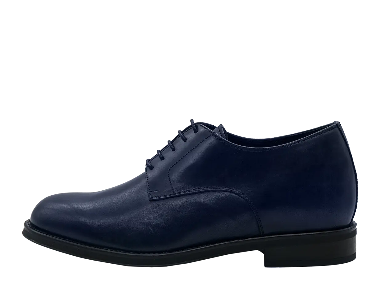 Maddalena — Scarpe Eleganti Rialzate 7 Cm Blu Da Uomo