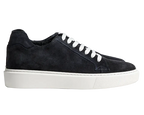 Cefalù — Sneakers Rialzate 6 Cm Nere Da Uomo