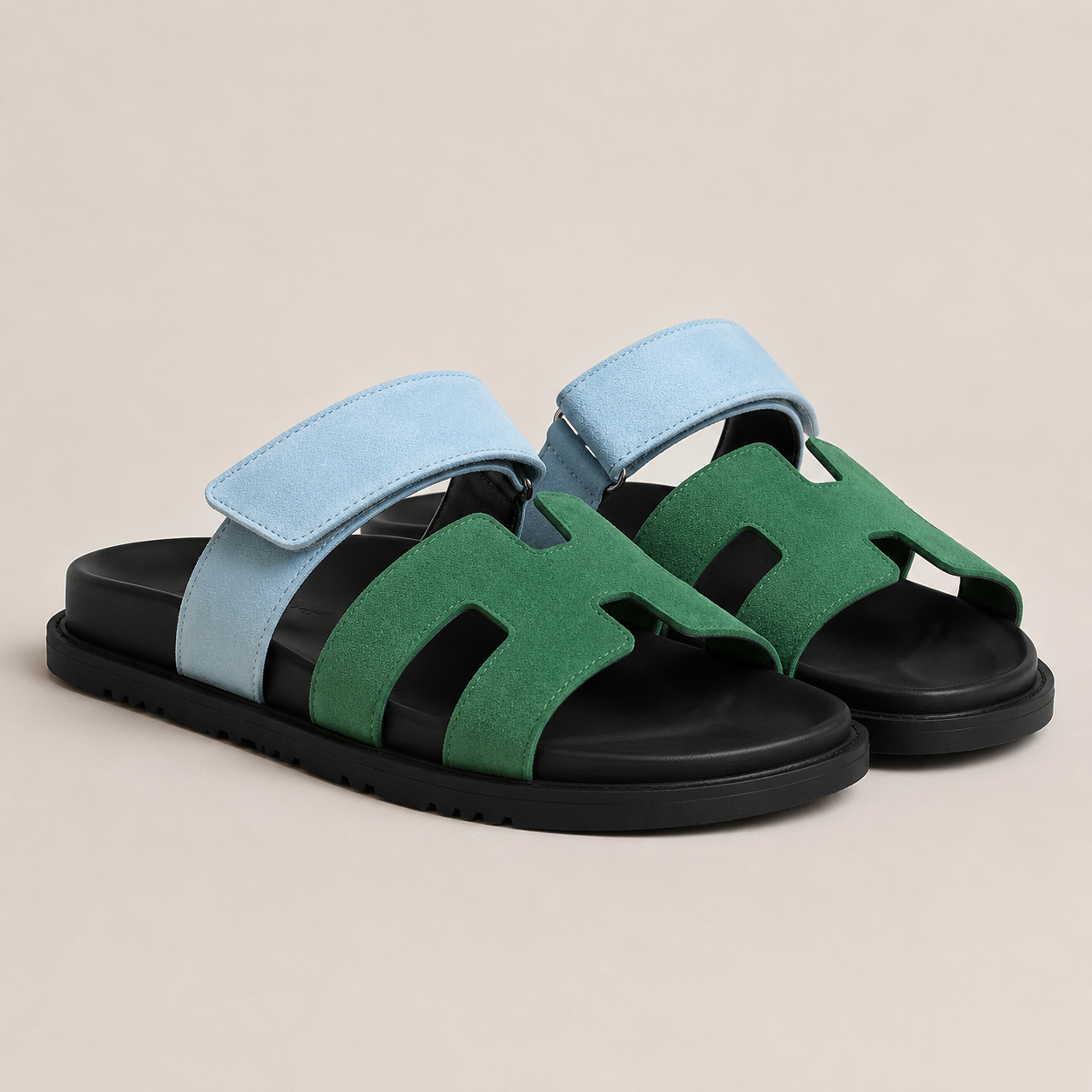 Sandali Saint-Tropez in pelle unisex, vista 9