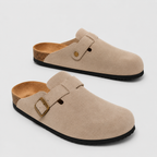 Suede Clogs — Verona