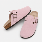 Suede Clogs — Verona