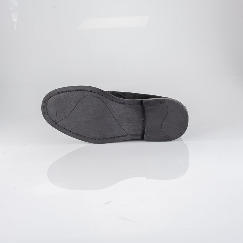 Burano — Polacchine Rialzate 7 Cm Blu Da Uomo