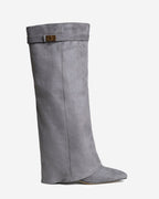 Bellaro Suede knee high boots - Grey