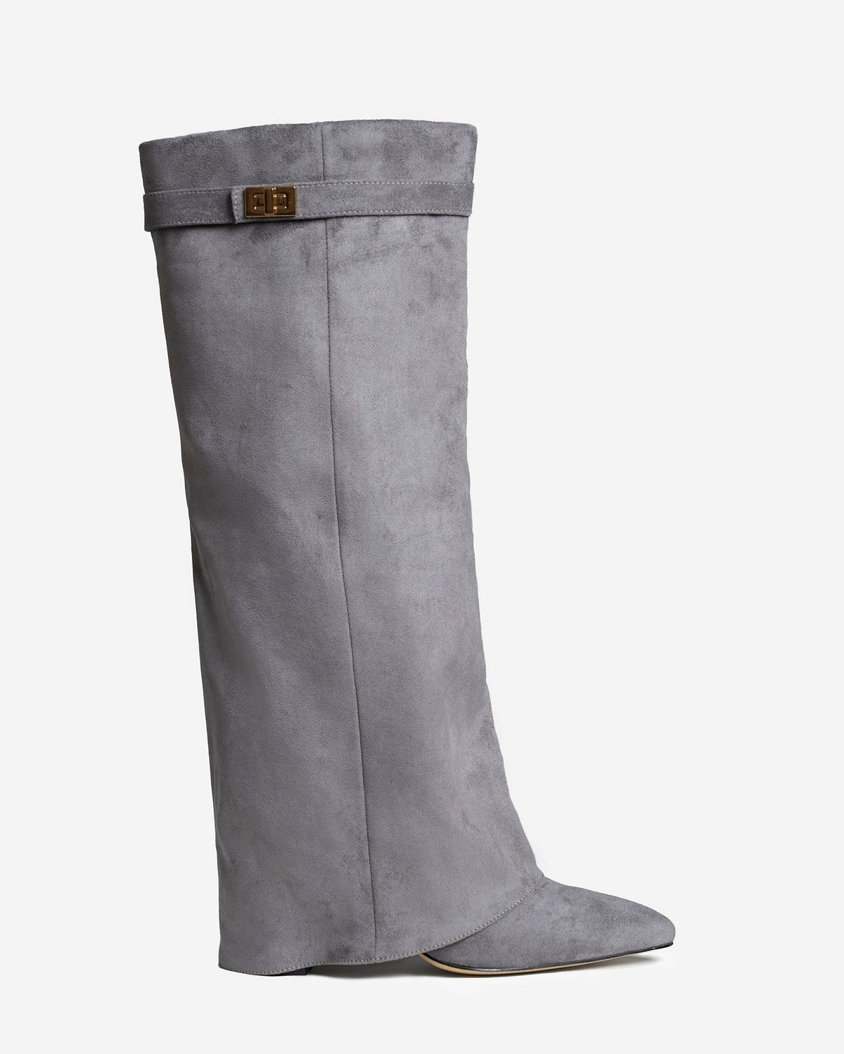 Bellaro Suede knee high boots - Grey