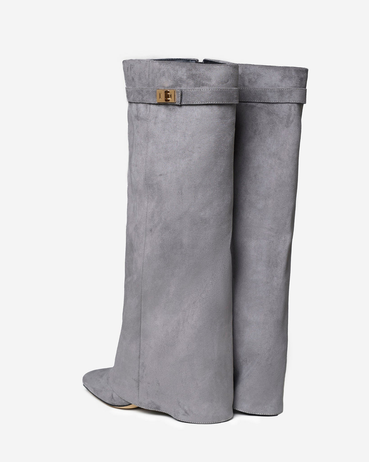 Bellaro Suede knee high boots - Grey