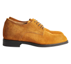 Avise — Scarpe Derby Rialzate 7 Cm Cammello Da Uomo