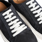 Cefalù — Sneakers Rialzate 6 Cm Nere Da Uomo