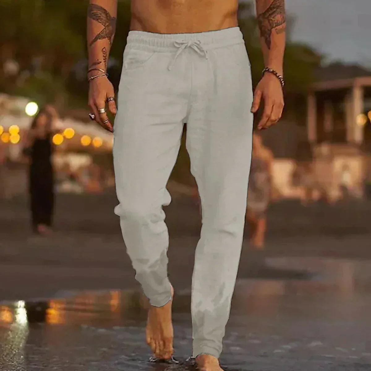 CAPRI Linen Beach Pants