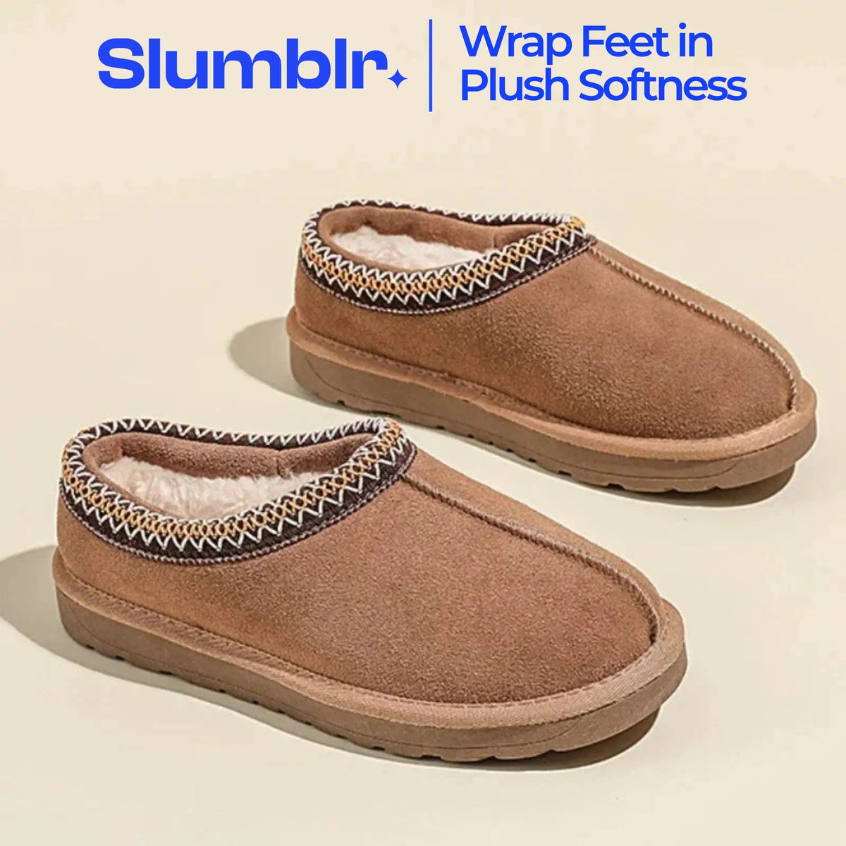 Slumblr® Anti-Slip Winter House Slippers