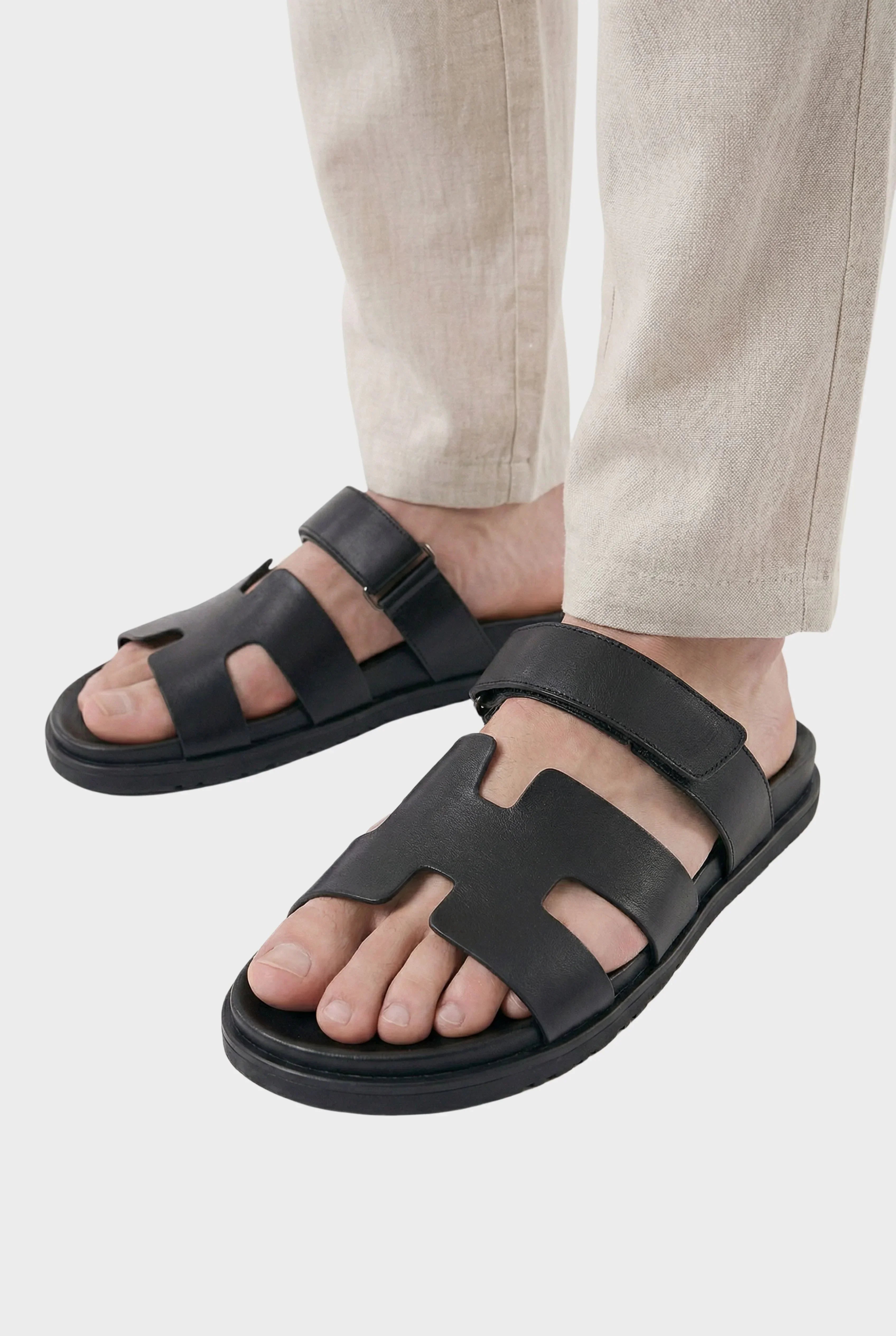 Sandali Saint-Tropez in pelle unisex, vista 16