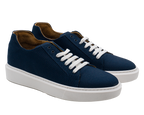 Amalfi — Sneakers Rialzate 6 Cm Blu Da Uomo