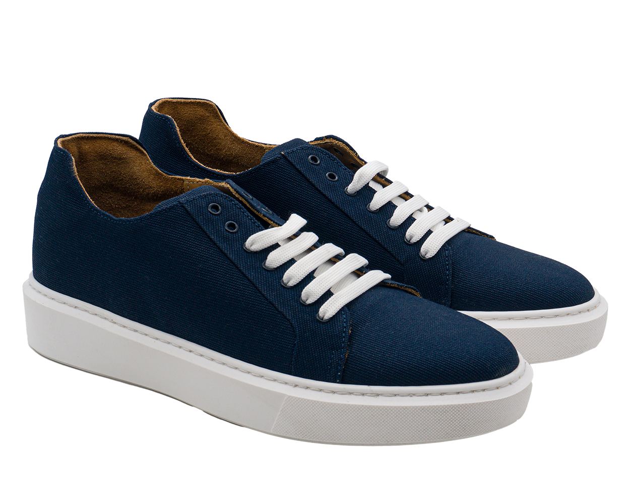 Amalfi — Sneakers Rialzate 6 Cm Blu Da Uomo