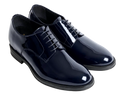 Bagnoregio — Scarpe Eleganti Rialzate 7 Cm Blu Da Uomo