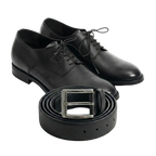 Maddalena — Scarpe Eleganti Rialzate 7 Cm Nere Da Uomo