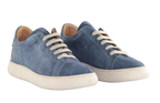 Benevento — Sneakers Rialzate 6 Cm Azzurre Da Uomo