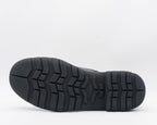 Morgex — Stivaletti Stringati Rialzati 7 Cm Neri Da Uomo