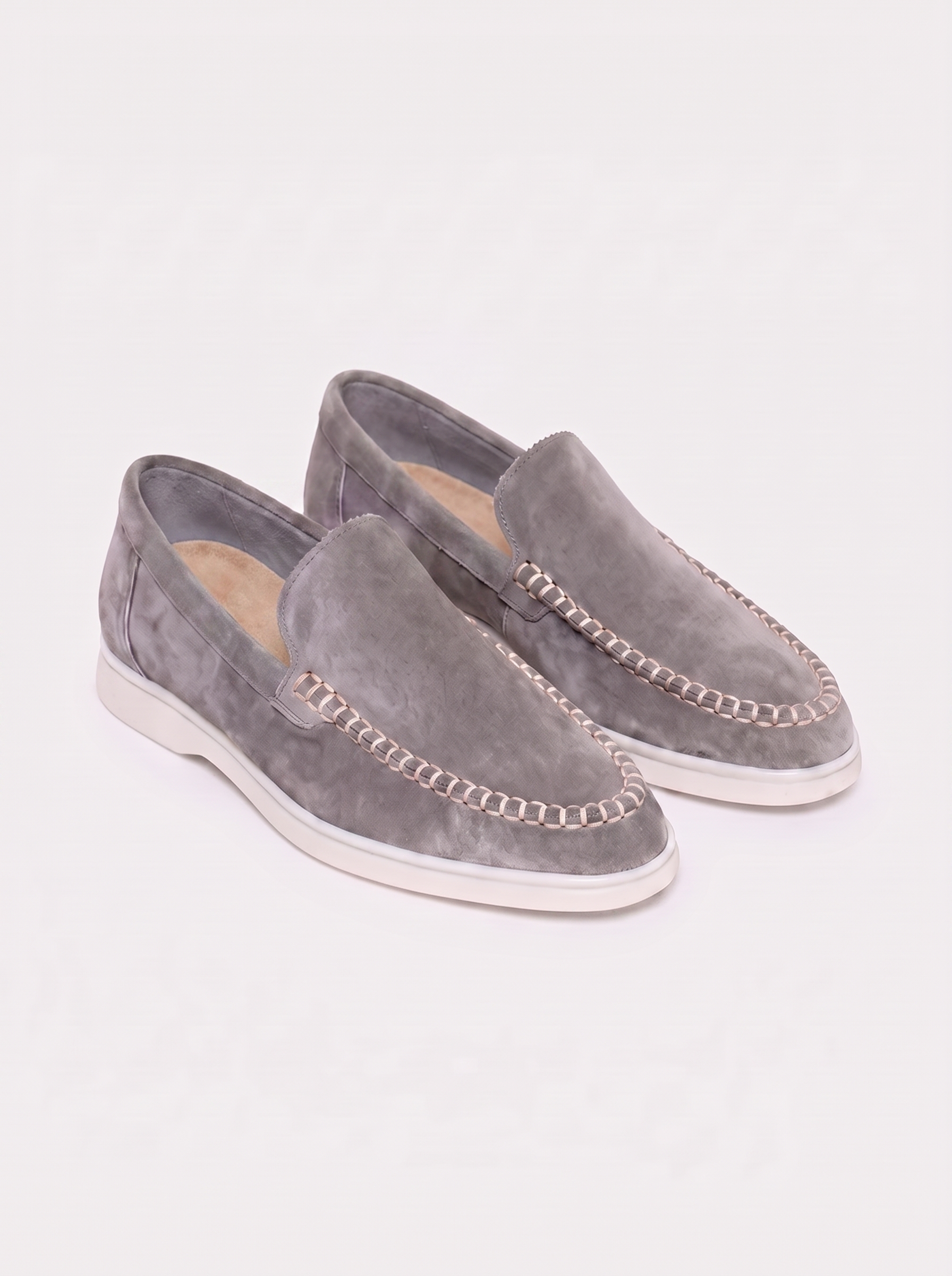 Grey Day Loafers