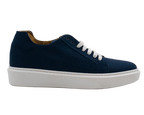 Amalfi — Sneakers Rialzate 6 Cm Blu Da Uomo