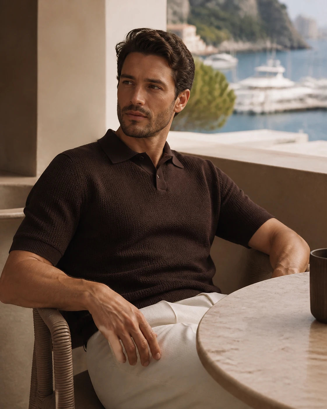 KNIT POLOS