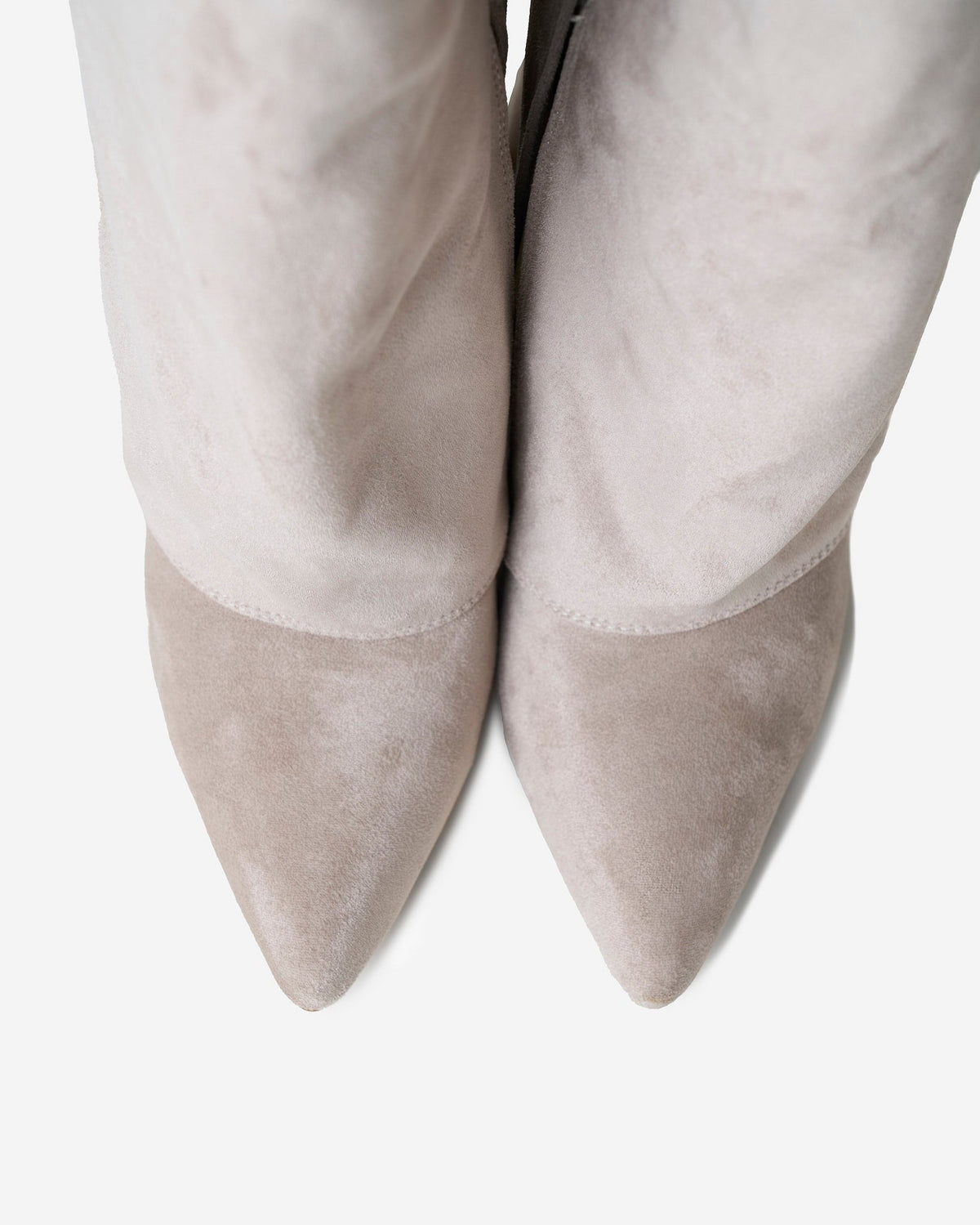 Bellaro Suede Knee-High Boots - Taupe