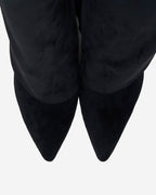 Lavista Suede Knee-High Boots - Black