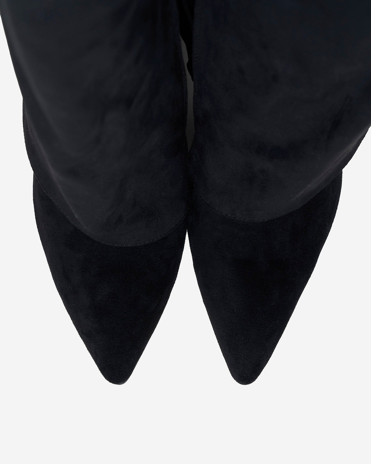 Lavista Suede Knee-High Boots - Black