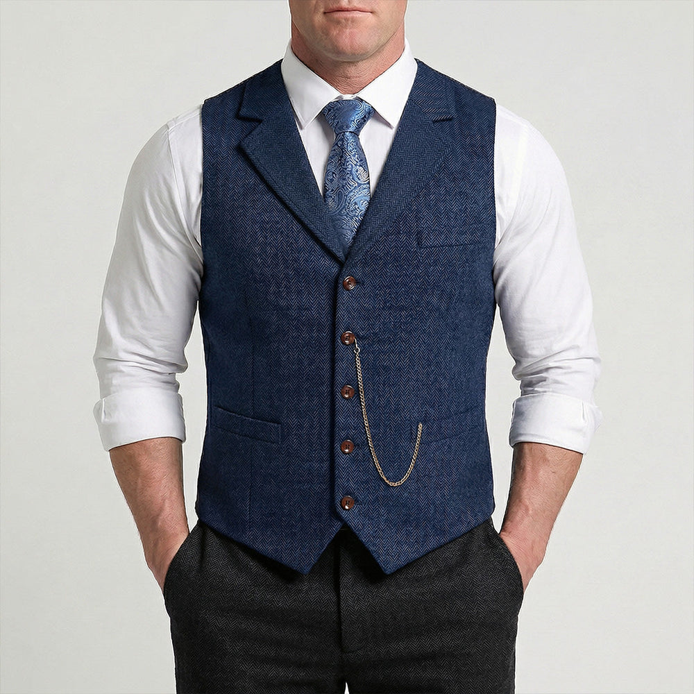 Man wearing Bellaro Lancaster Waistcoat