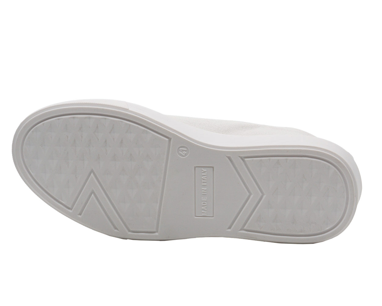 Amalfi — Sneakers Rialzate 6 Cm Bianche Da Uomo