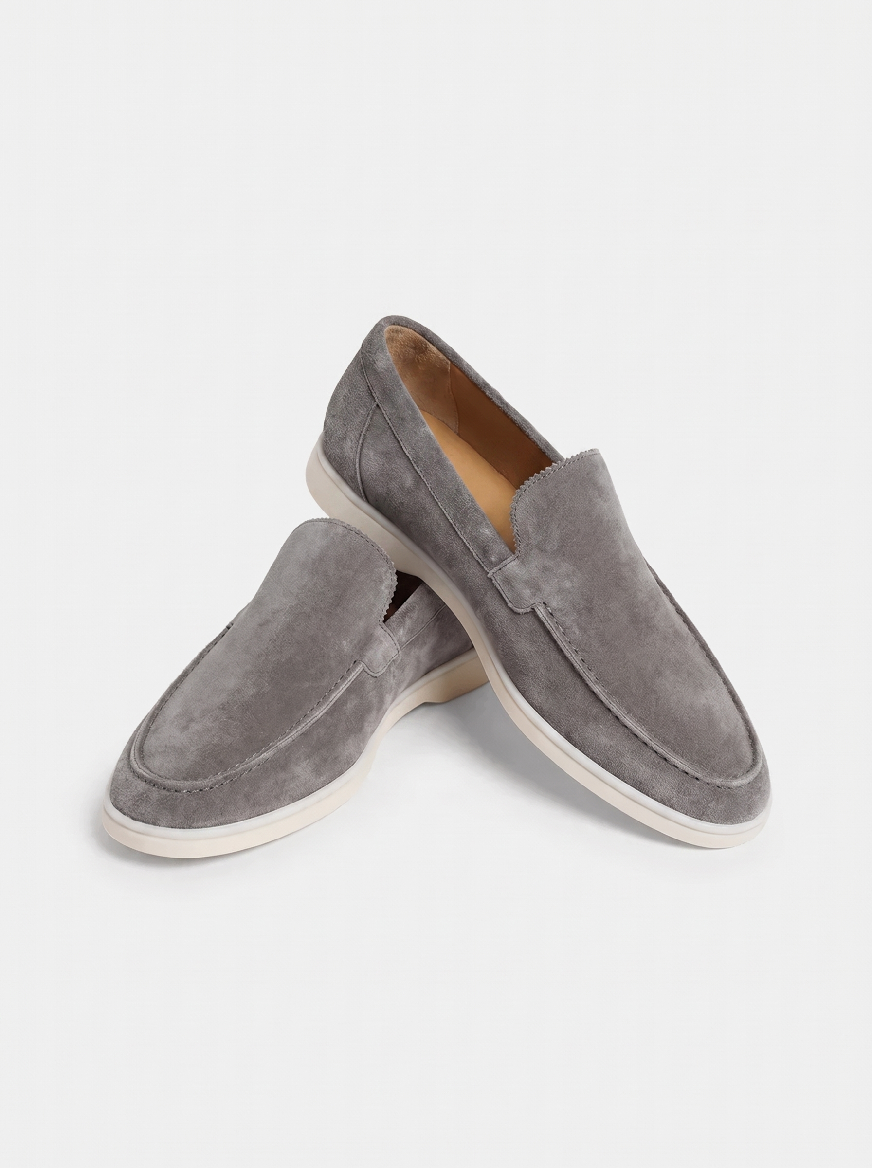 Grey Yacht Loafers