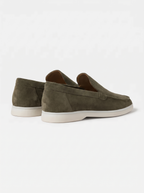 Olive Yacht Loafers