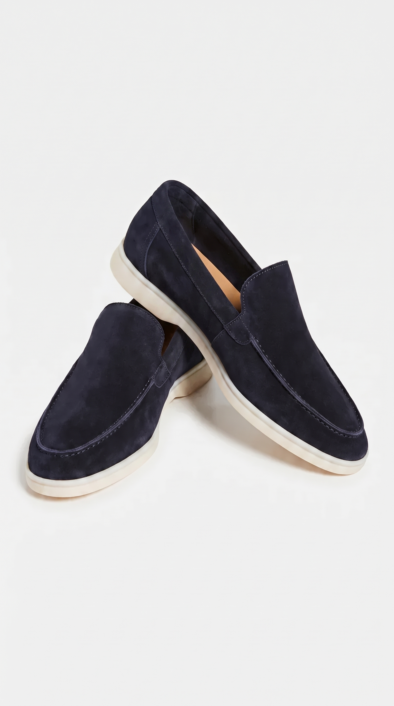 Navy Yacht Loafers