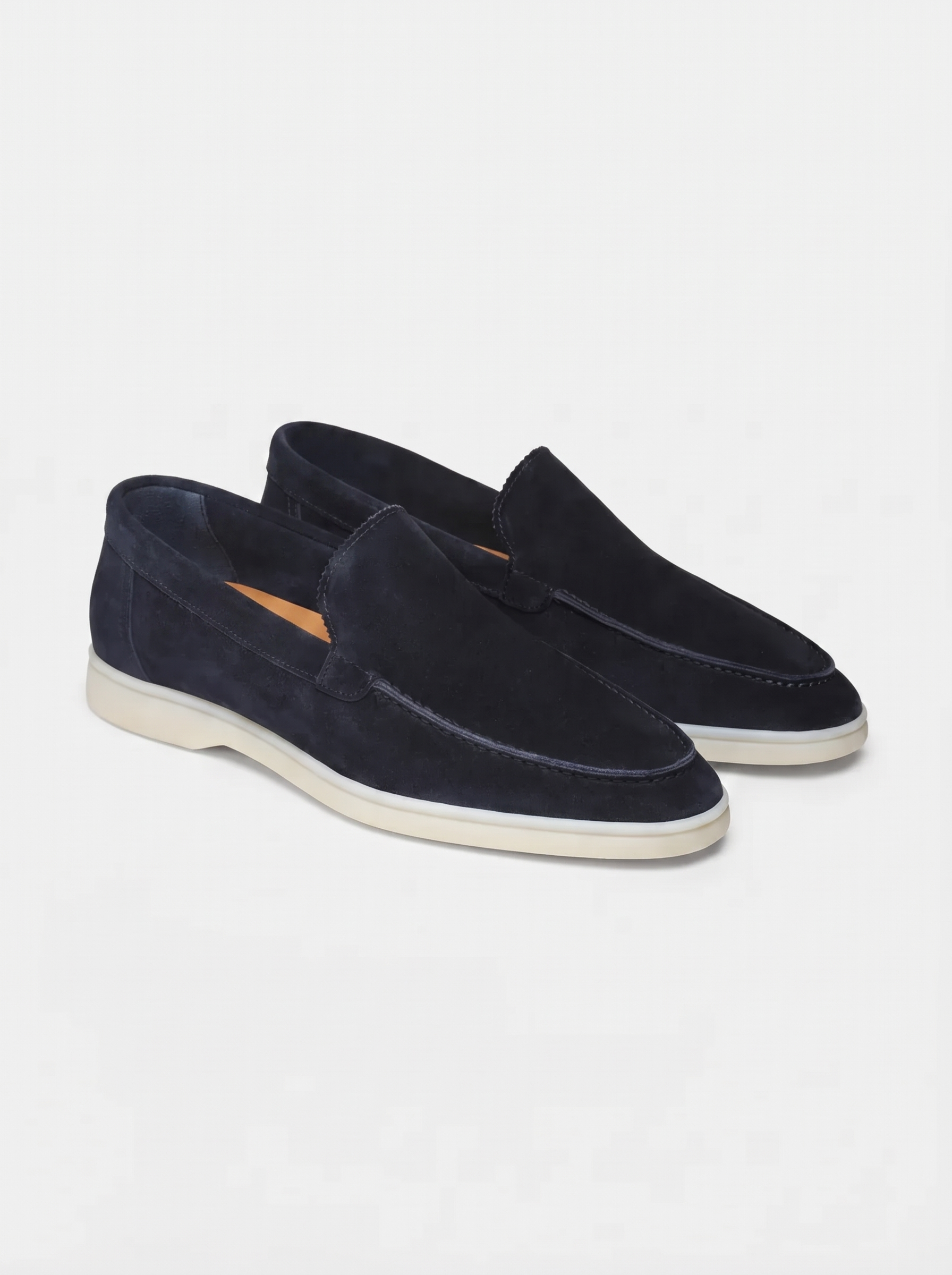 Navy Yacht Loafers