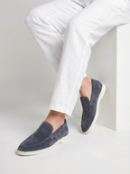 Steel Blue Yacht Loafers
