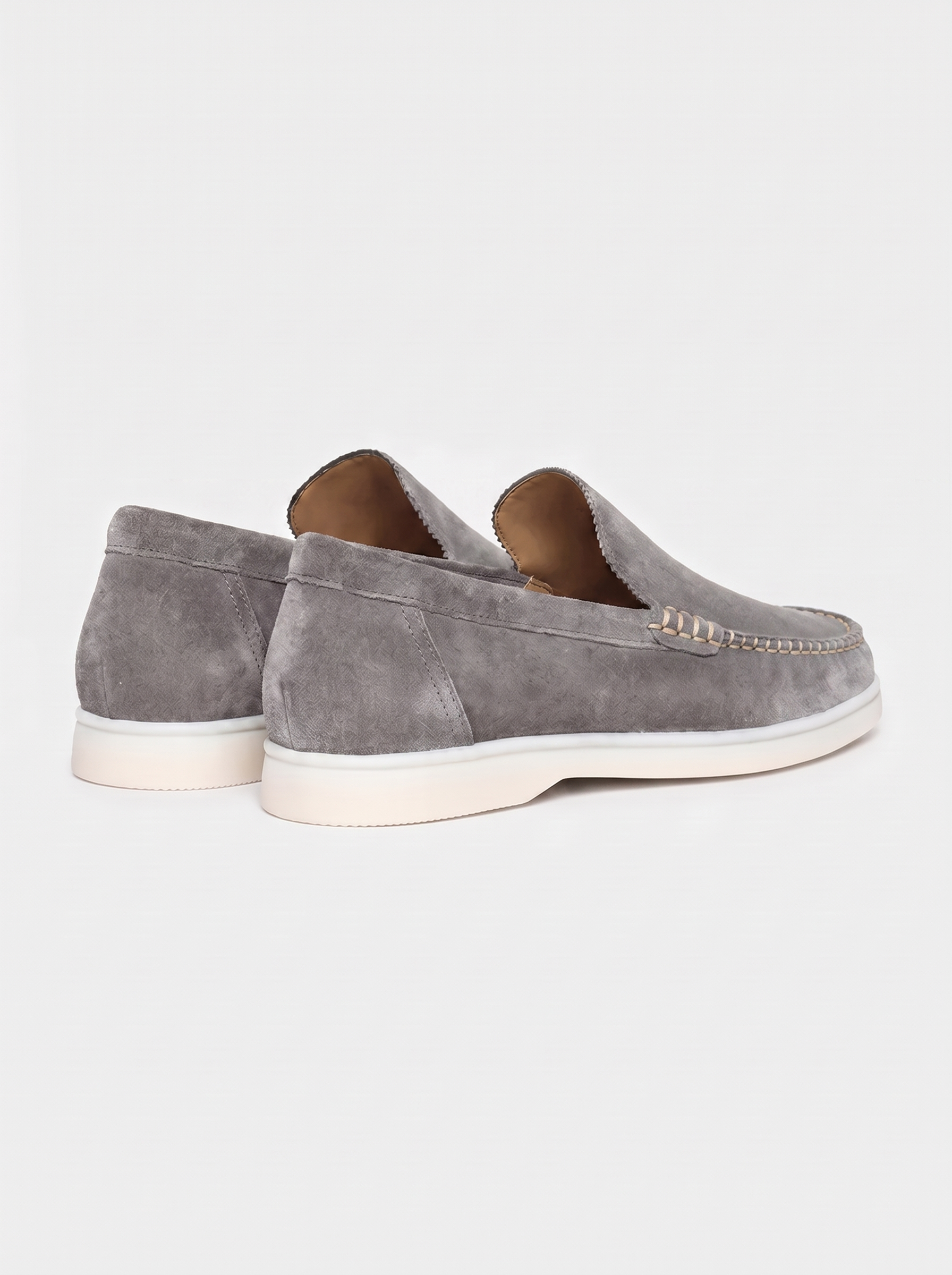 Grey Day Loafers